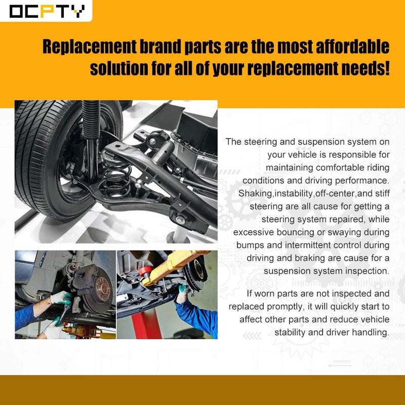 OCPTY - New 2-Piece fit for 2004 2005 2006 2007 2008 2009 2010 2011 for Chevrolet Aveo Aveo5 for Pontiac G3-2 Front Stabilizer Sway Bar End Links Driver and Passenger Side K80502 - Image 5